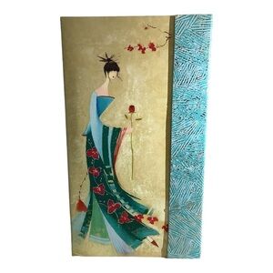 Pictura Marilyn Robertson Notebook Magnet Closure Picture Pocket And Pen NWOT